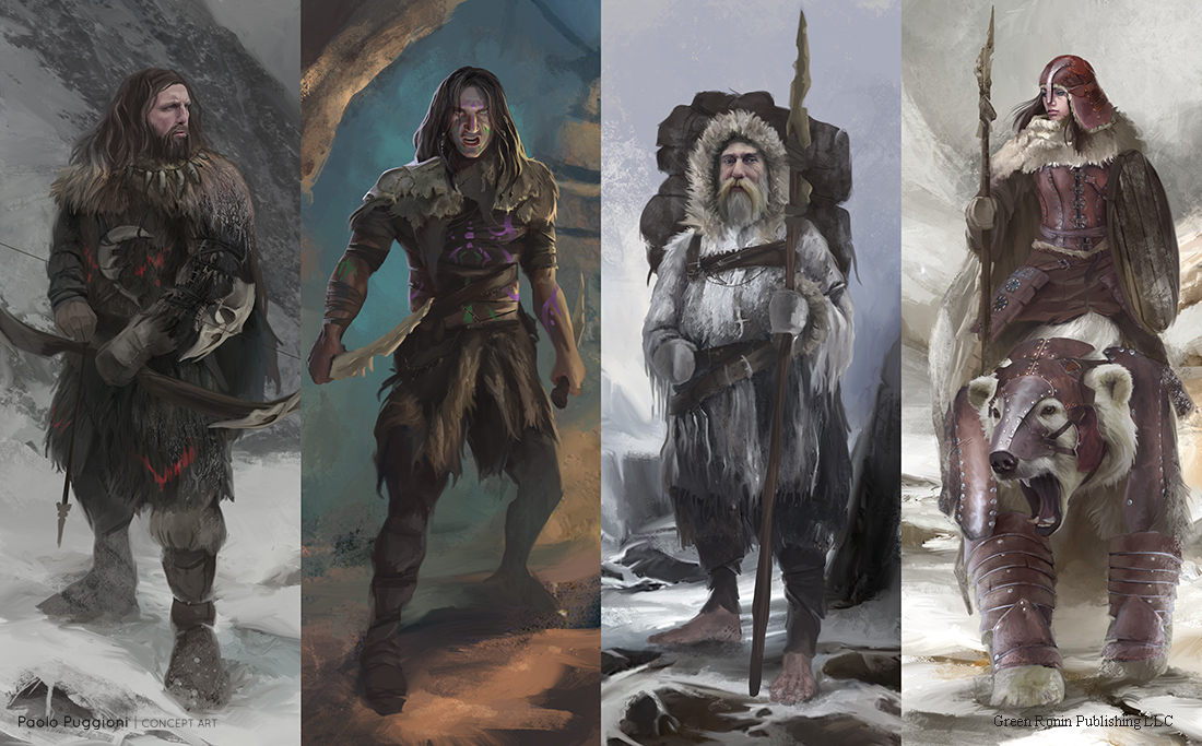 Some Game Of Thrones Wildlings Paolo Puggioni Concept Art Paolo Puggioni Concept Art Illustration