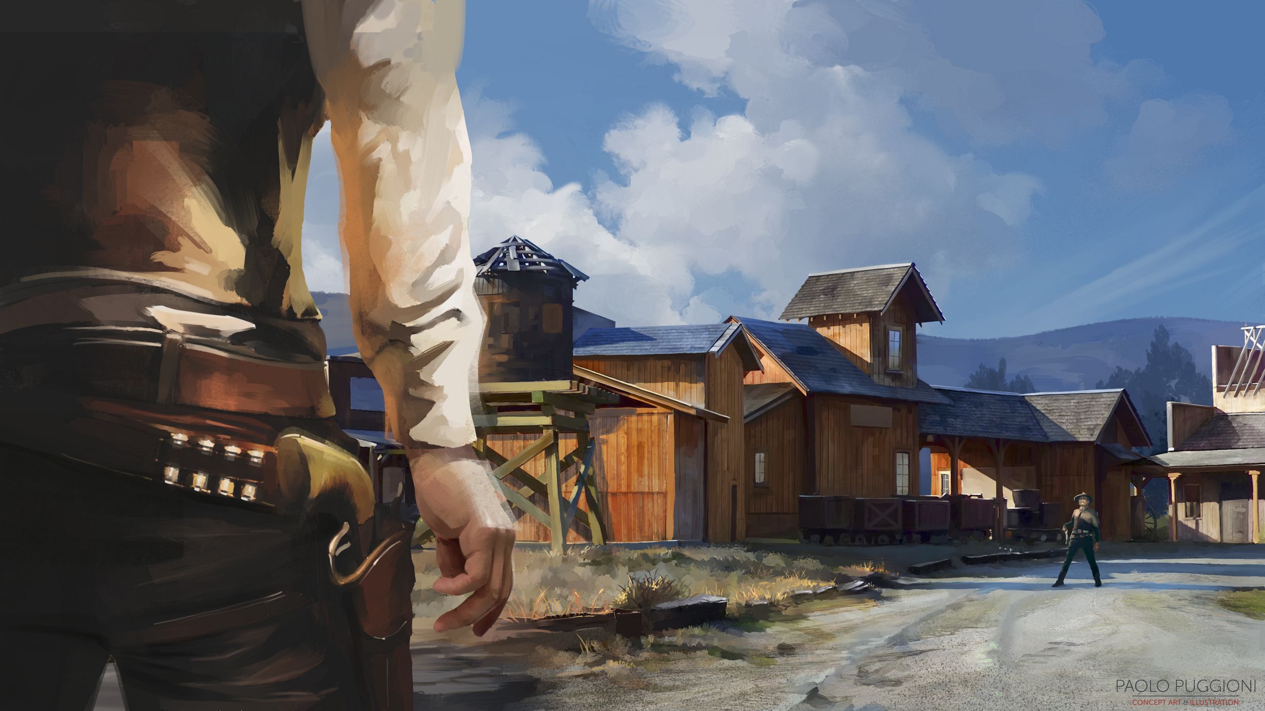 Cowboy Standoff Western