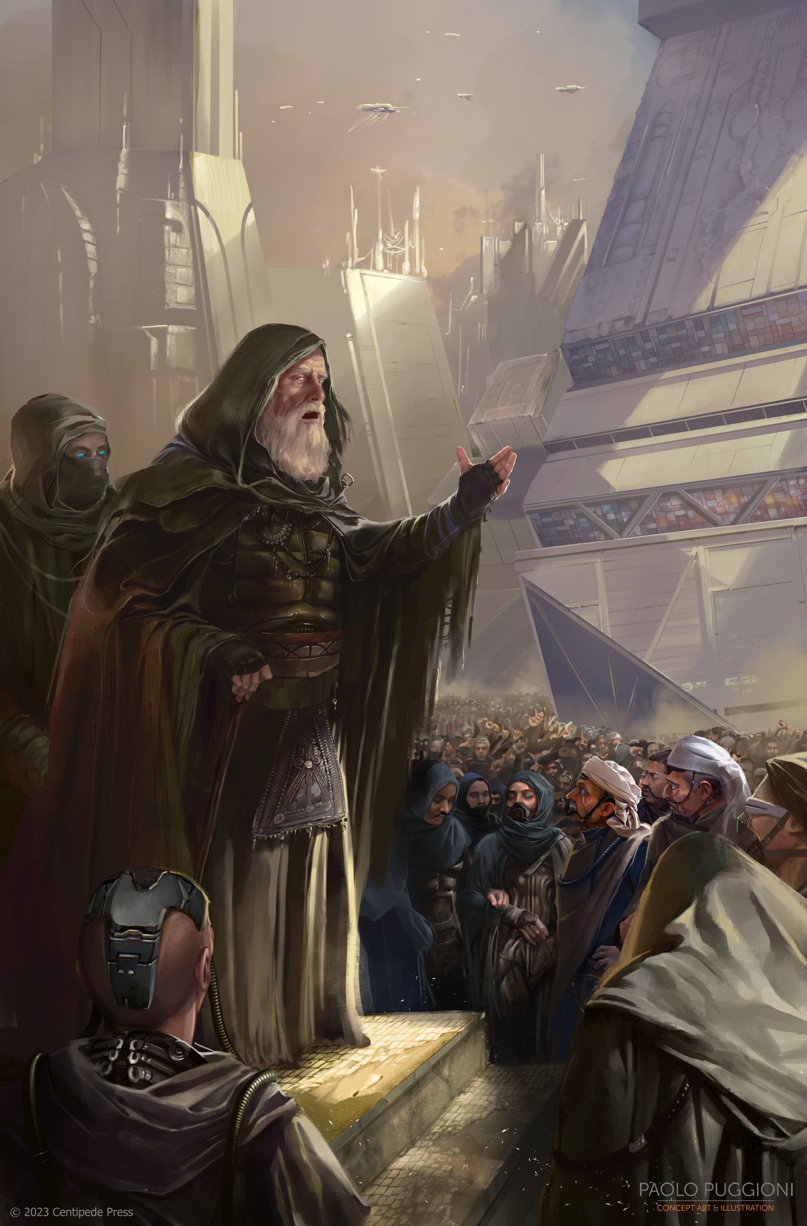 Dune Paolo Puggioni Concept Art Illustration Paolo Puggioni